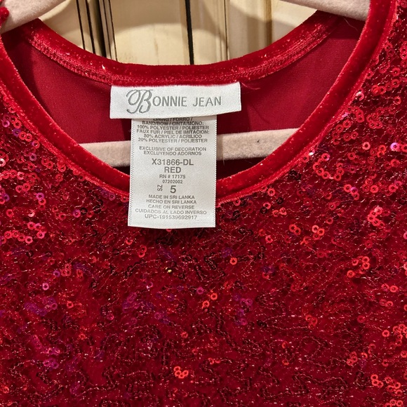 Bonnie Jean holiday dress size 5 - Picture 4 of 7